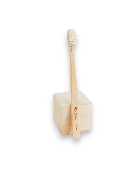 Ecological wooden toothbrush 🌿