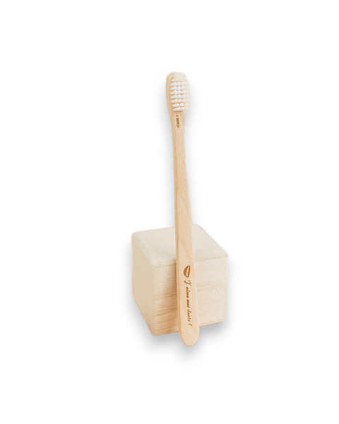 Brosse à dents écologique en bois 🌿