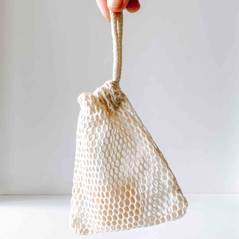 pochon a savon pour utiliser les restes de savons solides