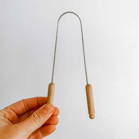 Tongue scraper - essential for oral hygiene