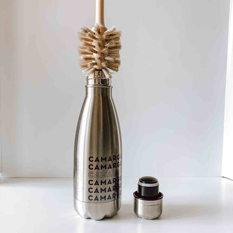 goupillon en bois pour nettoyer sa gourde my better way
