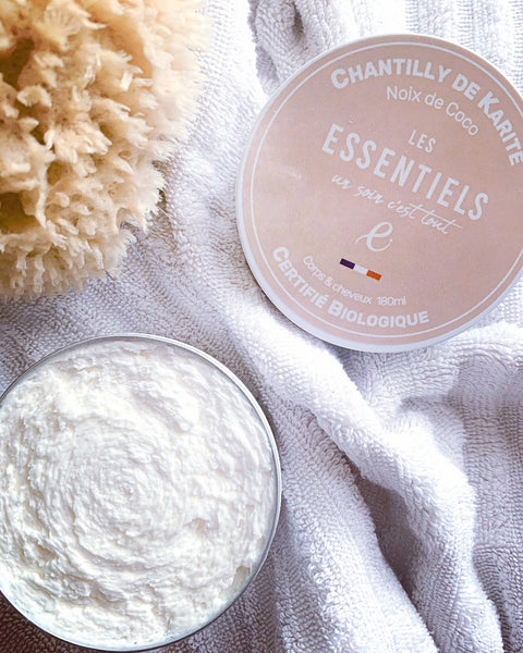Chantilly Karité Coco ou Monoï - Corps et Cheveux