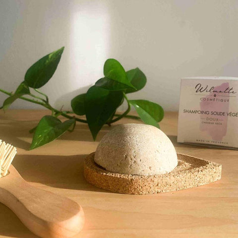 shampoing solide végétal soin pour cheveux secs