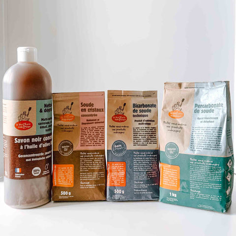 Cristaux de soude, bicarbonate ou percarbonate : quelles différences et comment bien les utiliser ?