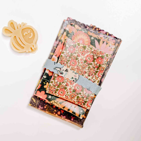 BEEWRAPS MOTIFS FLEURIS