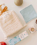 coffret cadeau emballage cadeau tissu gaze de coton alternative responsable 