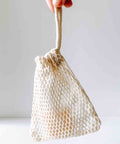 pochon a savon pour utiliser les restes de savons solides 