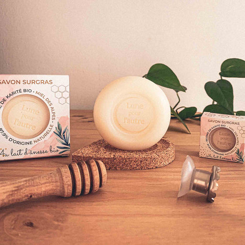 Savon surgras au lait d'anêsse