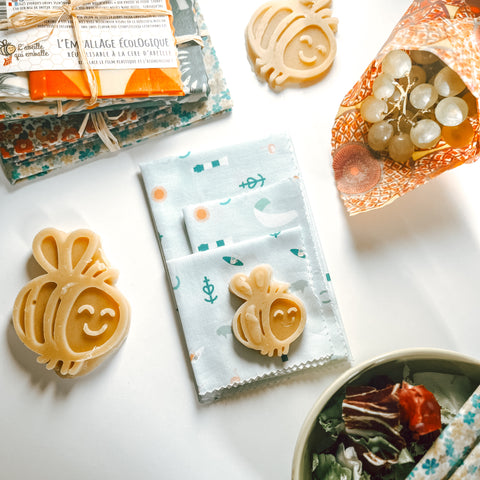 🐝 Kit Enduction DIY – Faites Vos Propres Emballages Écologiques Alimentaires