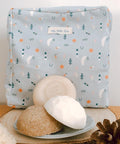 Coffret shampoing solide, après shampoing solide, savon solide accompagné d'une trousse de toilette my better way