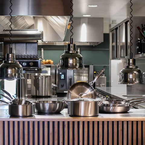 Batterie de cuisine inox 18/10 fabrication française