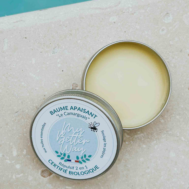 Baume apaisant et répulsif anti-moustiques bio My Better Way
