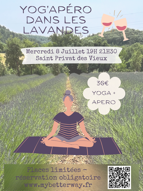 Yog'apéro dans les Lavandes _ 08/07/2026 COMPLET