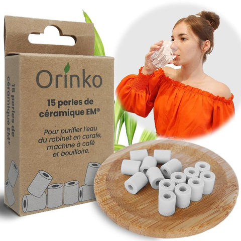15 Perles pour purifier l eau du robinet en carafe, machine à café et bouilloire.